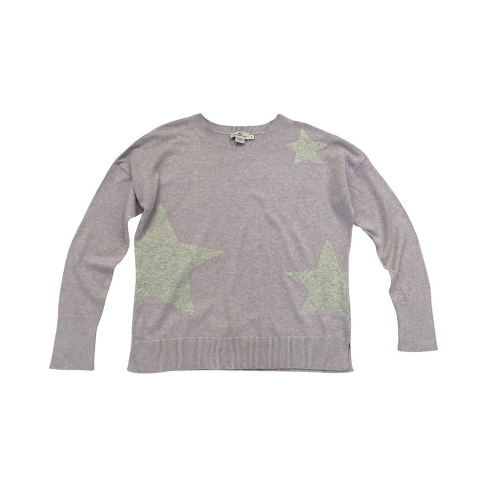 Vineyard Vines Purple Star Sweater